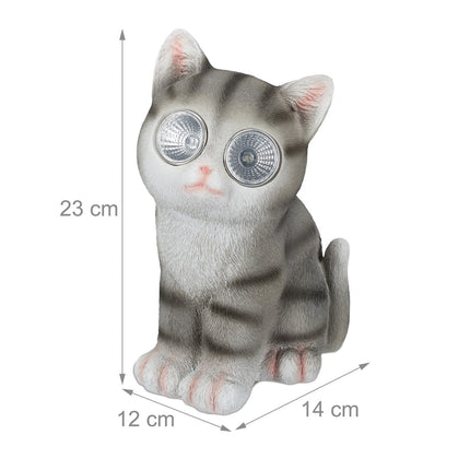 Garden figure Cat with sunglasses