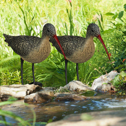 Garden figure bird set of 2