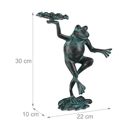 Garden figure frog