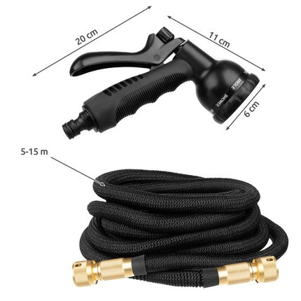 Garden hose + gun + pouch Gardlov 21242