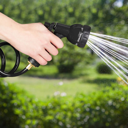 Garden hose with spray gun 10 m