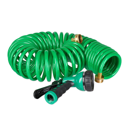 Garden hose with spray gun 10 m