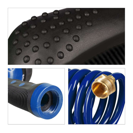 Garden hose with spray gun 10 m