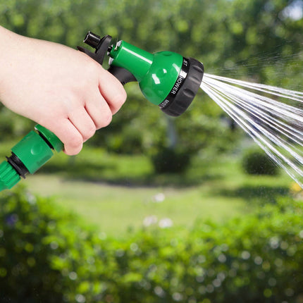 Garden hose with spray gun