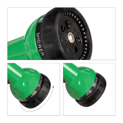Garden hose with spray gun
