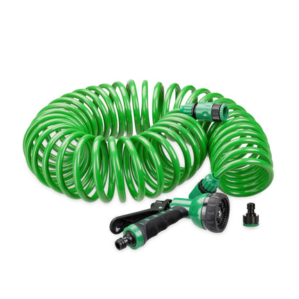 Garden hose with spray gun