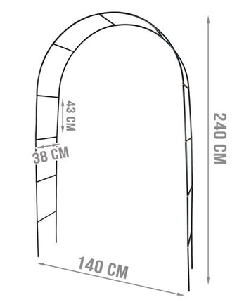 Garden pergola