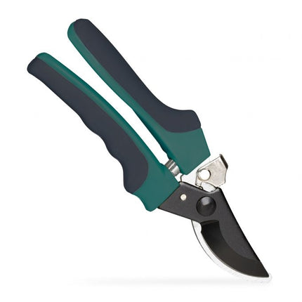Garden scissors Bypass in black-green