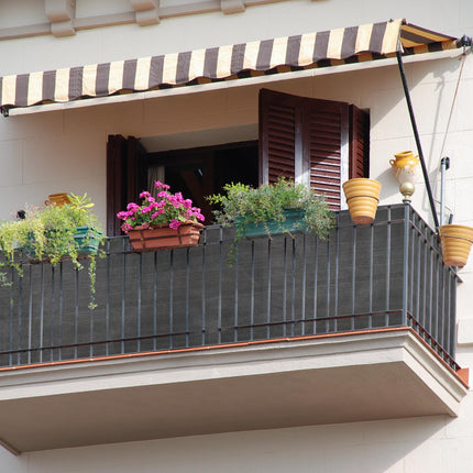 Garden screen in anthracite 1.2 m high