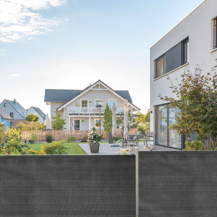 Garden screen in anthracite 1.2 m high