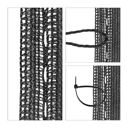 Garden screen in anthracite 1.2 m high