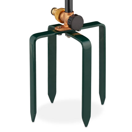 Garden sprinkler black