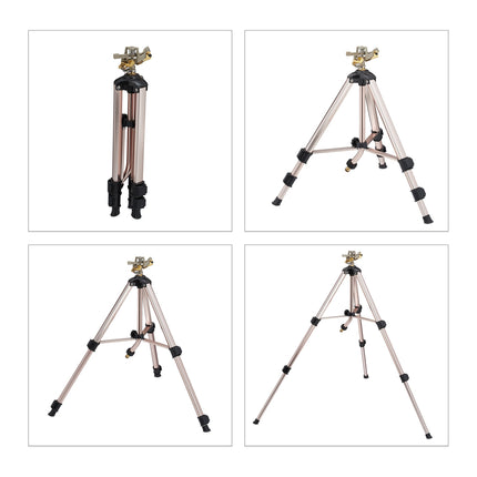 Garden sprinkler with adjustable stand