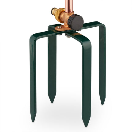 Garden sprinkler with dragonfly