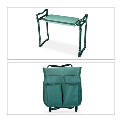 Garden stool with storage