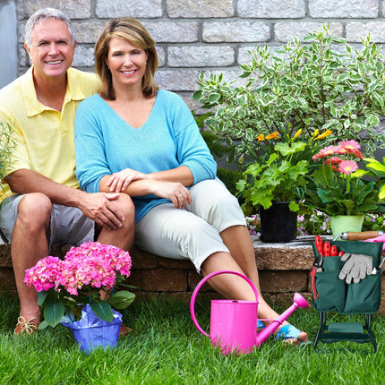 Garden stool with storage