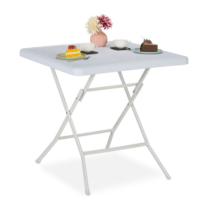 Garden table in wooden look