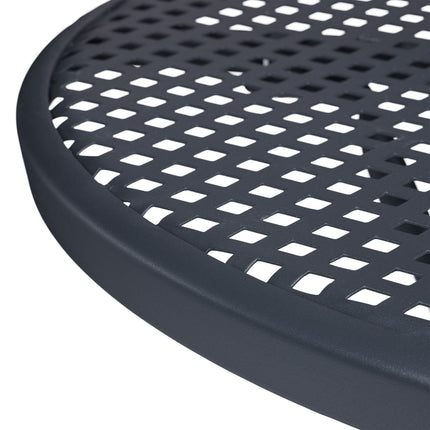 Garden table with hole for parasol