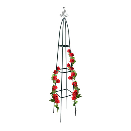 Garden trellis metal with lace