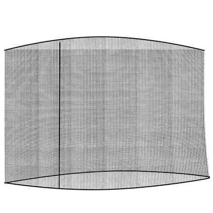 Garden umbrella mosquito net 3.5m - black