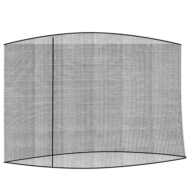 Garden umbrella mosquito net 3m - black