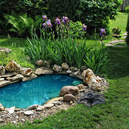 Garden with sundial