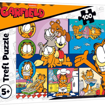 Garfield 100-Piece Puzzle for Kids and Adults