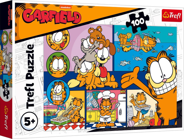 Garfield 100-Piece Puzzle for Kids and Adults