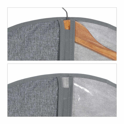 Garment Bags Set, 3-Pack, 99x58 cm, Suit & Jacket Covers