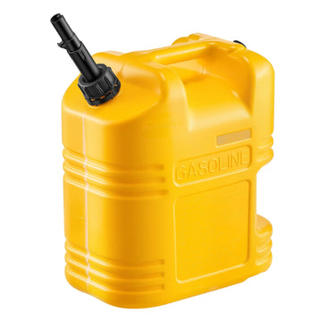 Gas Can, 19L 5-Gallon, Leakproof Spout, Clear Scale