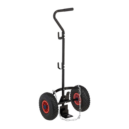 Gas Cylinder Trolley with Handle and Safety Chain