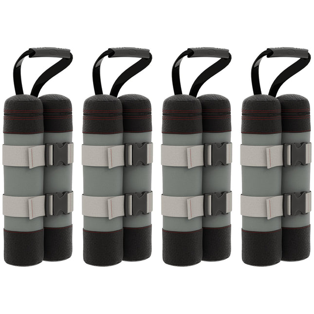 Gazebo Sandbag Weights - Set of 4, Oxford Fabric, Grey