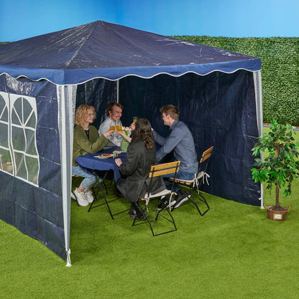 Gazebo Side Panels Set, Weatherproof PE Fabric