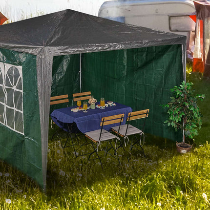 Gazebo Side Panels Set – Weatherproof, Tear-Resistant