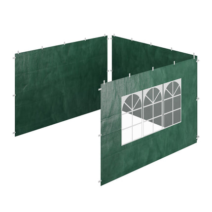 Gazebo Side Panels Set – Weatherproof, Tear-Resistant