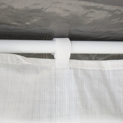 Gazebo Side Panels Set of 3, Weatherproof PE Fabric