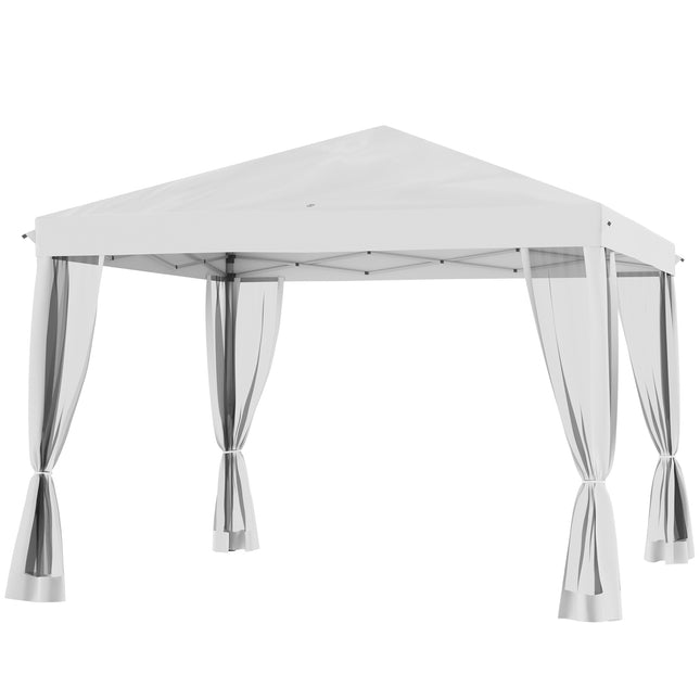 Water-repellent 3x3m Pop-Up Gazebo with UV protection