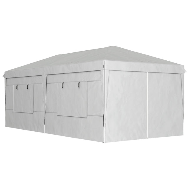Pop-Up Gazebo 3x6m, water-repellent, UV50+ protection