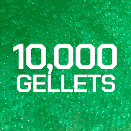 Gel Blaster Gellets - Electric Green 10 000 Pcs