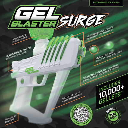 Gel Blaster Surge Blaster Set With 10 000 Gellets
