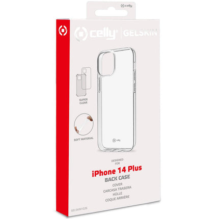 Gelskin TPU Cover iPhone 14 Plus Transparent