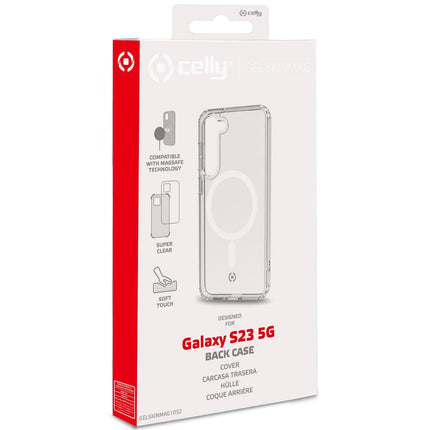 Gelskinmag Magnetic TPU Cover Galaxy S23 5G / Enterprise Ed Transparent