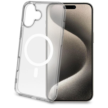 Gelskinmag TPU Cover MagSafe compatible iPhone 16 Plus Transparent