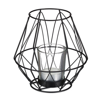 Geometric tealight holder