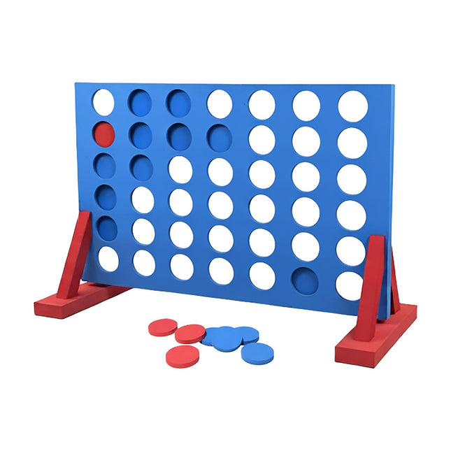 Gigantisch Connect Four-spel voor buiten - Schuimrubber, 2 spelers