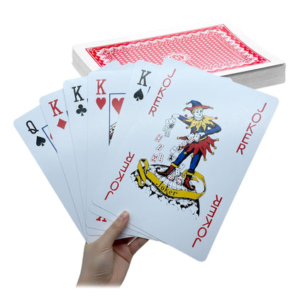 Giant Waterproof Playing Cards, 54-Card Deck