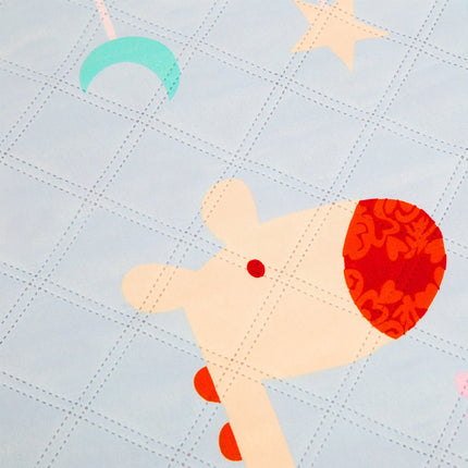 Giraffe Picnic Blanket, 195x200 cm, Waterproof