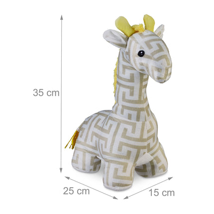 Giraffe doorstop