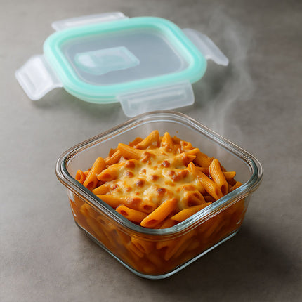 Glass Food Storage Containers with Airtight Lids