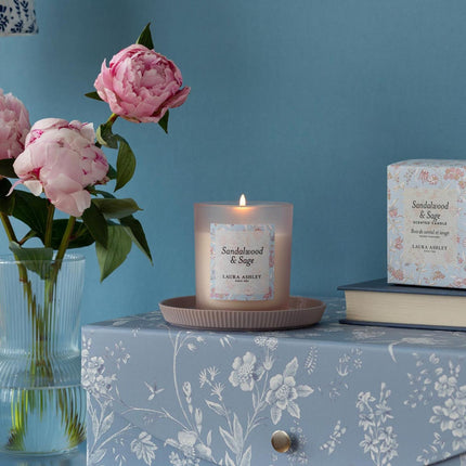 Glass Scented Candles, Natural Wax, 40-Hour Burn Time